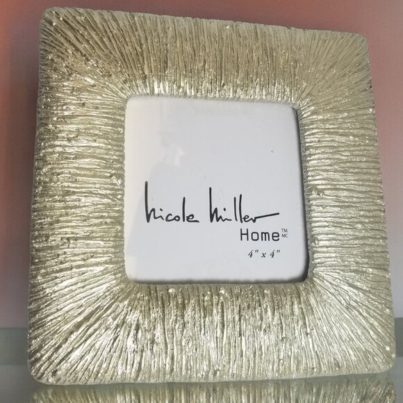 4 X 4 Silver Photo Frame Nicole Miller Home - Picture 13 of 16
